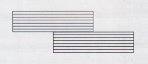 2-Schicht Fertigparkett zum Verkleben: Stripes Verlegemuster