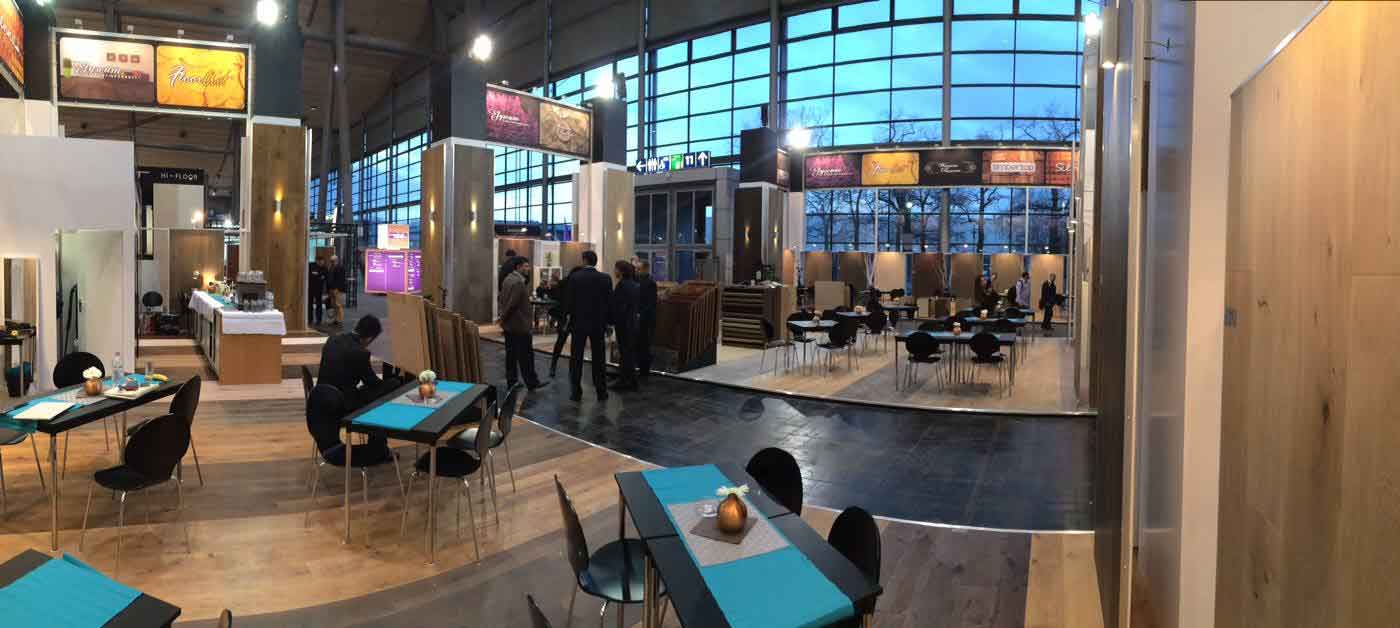 Domotex Hannover 2016 – Stand innen