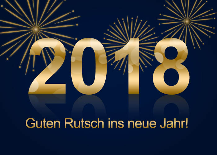 Silvester 2017 – Guten Rutsch ins Neue Jahr