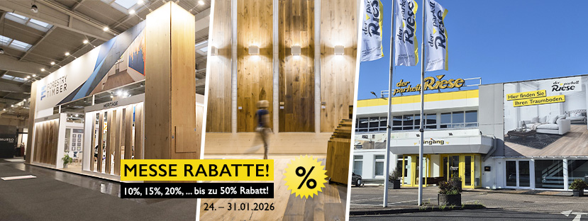 Messe-Rabatte Aktion 2026
