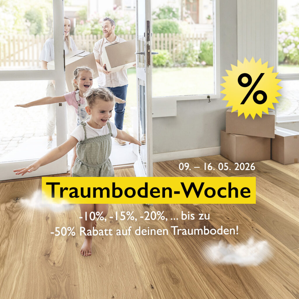 Traumboden-Woche 2026 bei Parkett Riese